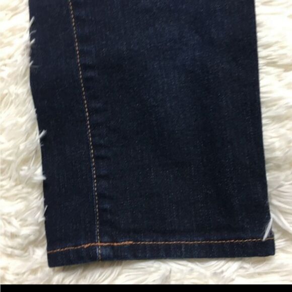 J Brand Dark Indigo Skinny Capri Denim Jeans size 28 - Picture 6 of 8